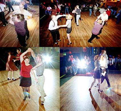 Montage from a swing night with some contest photos