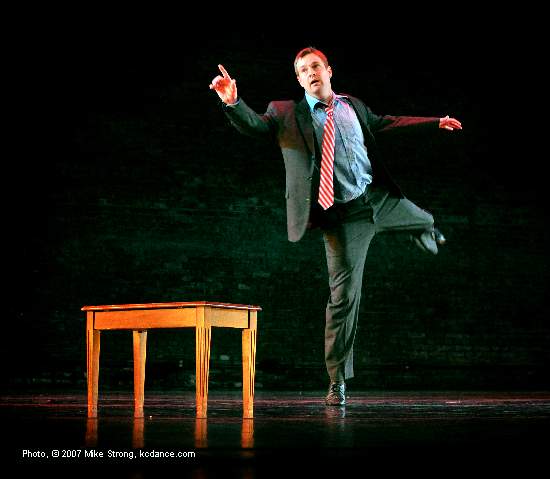 Jeff Curtis in Last Call by Jeff Curtis - a clear view - at A Modern Night at the Folly (by City in Motion) photo by Mike Strong - www.kcdance.com