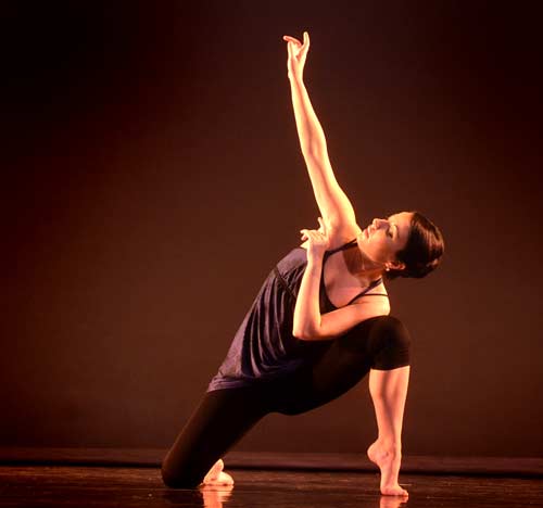 Chelsea Shaw in Lover's Spit - Choreographer: Maggie Osgood Nicholls - Modern Night at the Folly 2011
