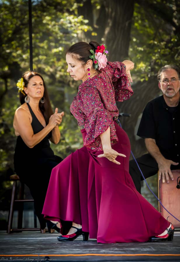 Tamara Carson, Ole Flamenco - photo, copyright Mike Strong