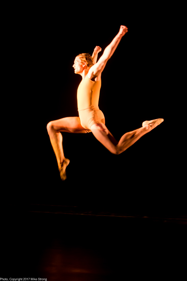 Photo by Mike Strong (KCDance.com) - Release by Kirven Douthit-Boyd - Trey Johnson leaping #1