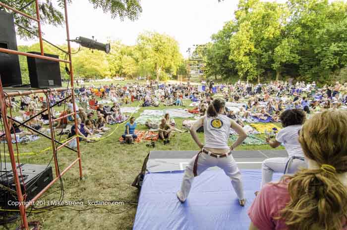 Capoeira Class at Dance in the Park 2013