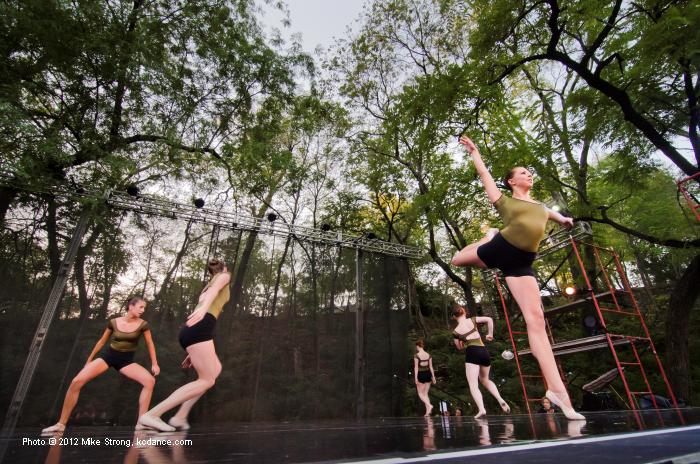 American Youth Ballet in Dance in the Park with No Capicia