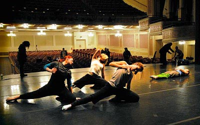 Spacing the piece, pre-performance