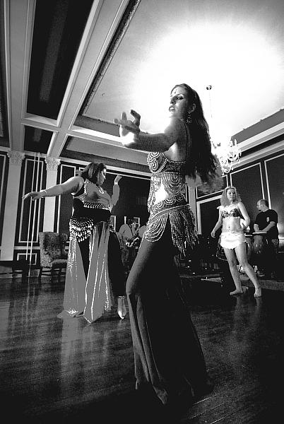 Melody Gabrielle performing bellydance for the short film (video) - Is It Jazz? by Fred Weems